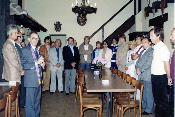 02 - L'inauguration du Club House en ao&ucirc;t 1981